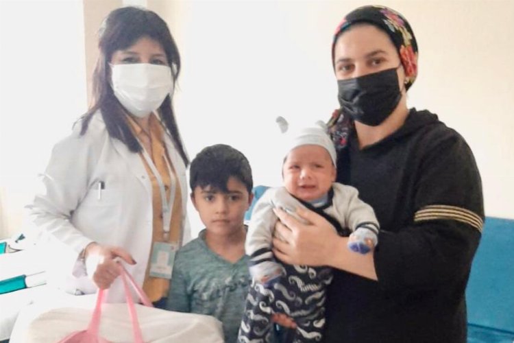Manisa Büyükşehir'den 6 aileye 'Hoş Gelsin Bebek' ziyareti -