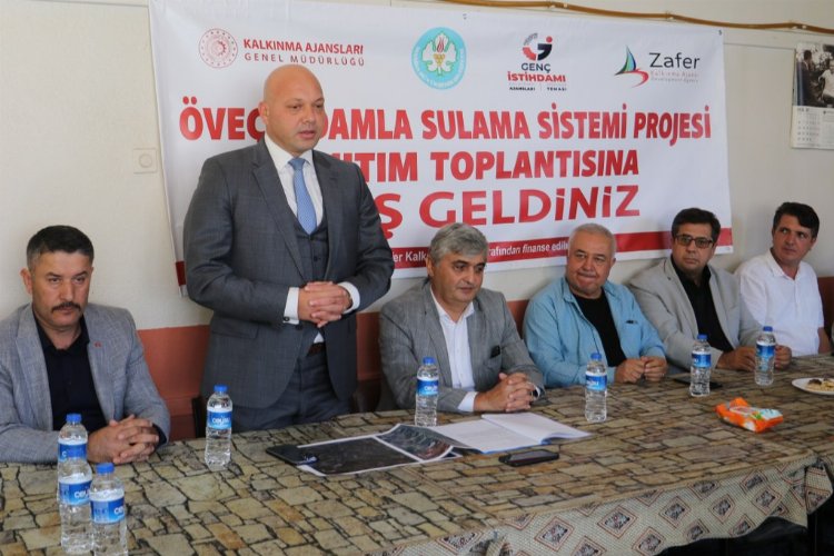Manisa'da 2 bin 100 dekar kapalı sistemle sulanacak -