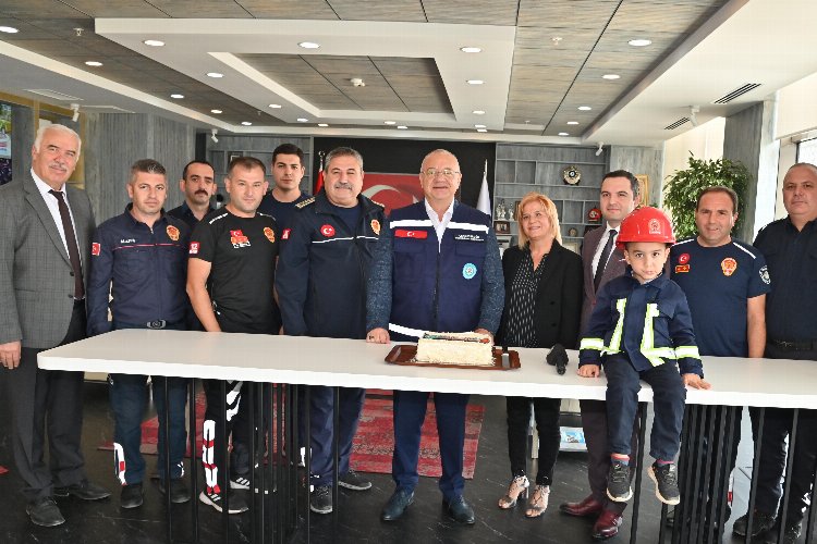 Manisa'da Başkan Ergün itfaiye personelini konuk etti -