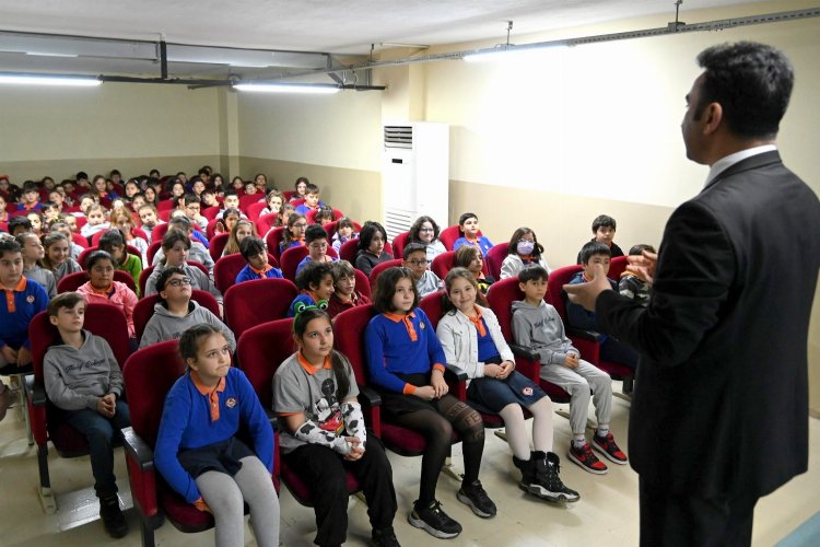 Manisa'da çocuklara 'su tasarrufu' bilinci -