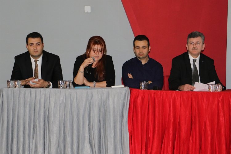 Manisa'da deprem bilgilendirme paneli -