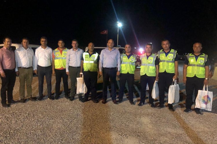 Manisa'da 'Hal Denetim Ekibi'ne gece ziyareti -