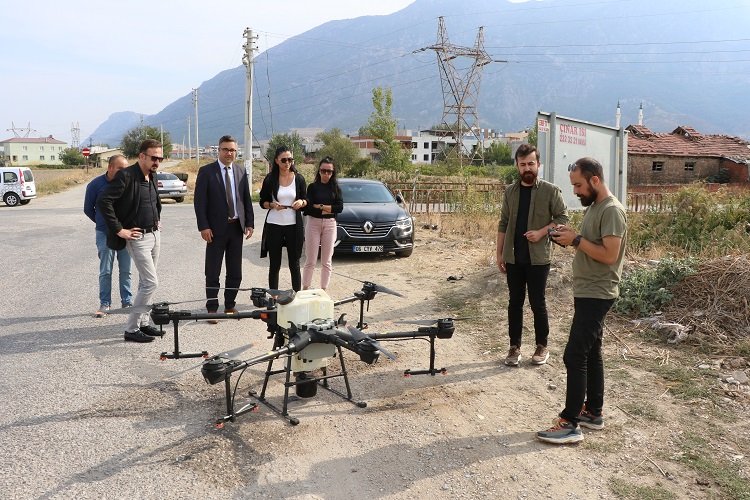 Manisa'da haşereyle mücadeleye teknolojik destek -