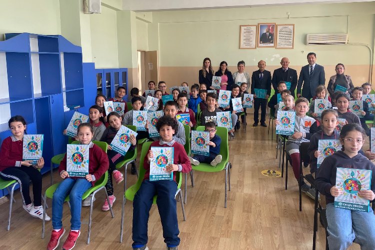 Manisa'da ilkokul öğrencilerine çevre bilinci -