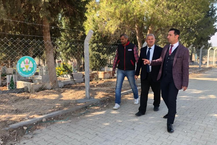 Manisa'da mezarlıkların güvenliği Büyükşehir'le sağlanıyor -