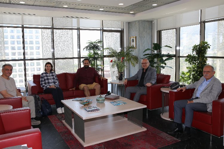 Manisa'da mimarlardan Başkan Ergün'e ziyaret -