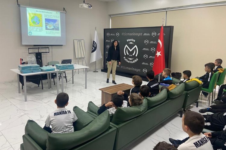 Manisa'da minik sporculara çevre bilinci -