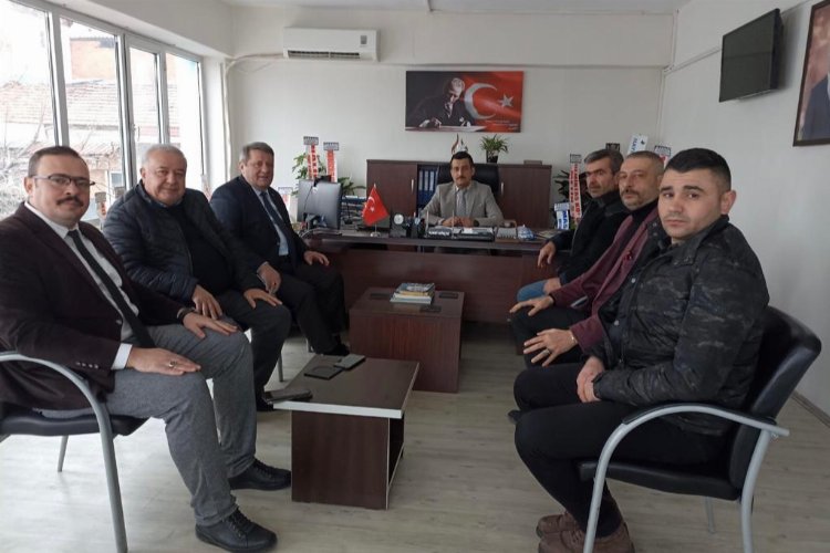 Manisa'da Muhtarlık İşleri’nden yeni şube müdürlerine ziyaret -