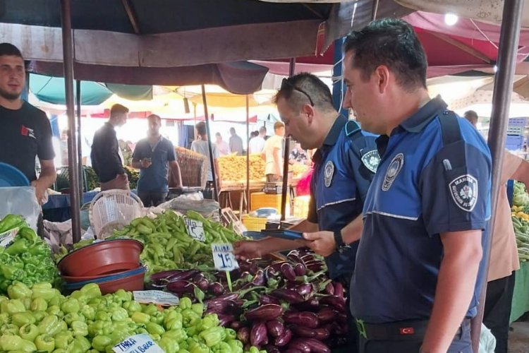 Manisa'da pazaryerlerinde sıkı denetim -