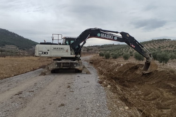 Manisa'da tarım arazileri MASKİ ile koruma altında -