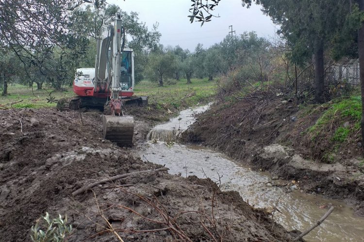 Manisa'da tarım arazilerine MASKİ koruması -
