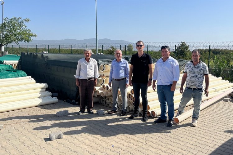 Manisa'da tarımsal sulamaya yönelik destekler sürüyor -