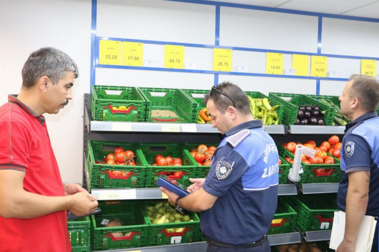 Manisa'da zincir marketler mercek altında -