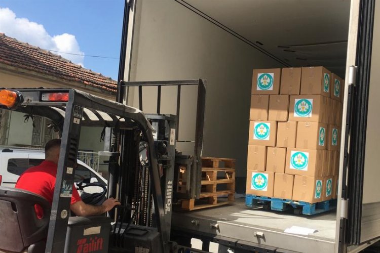 Manisa'dan 2 bin gıda kolisi afet bölgesine gönderildi -