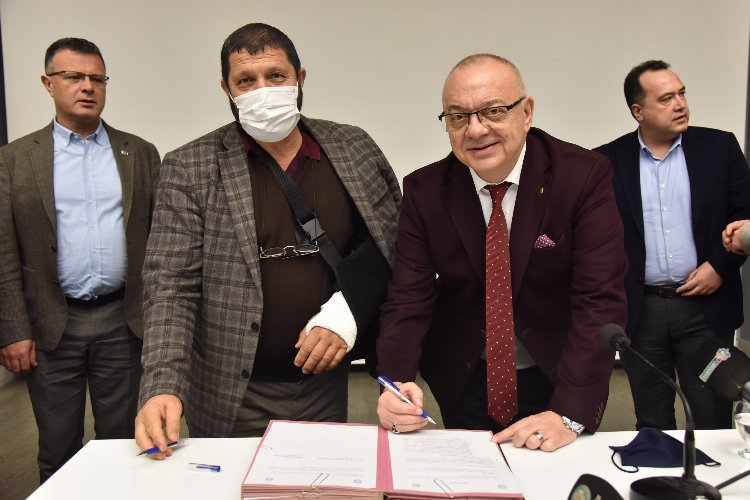 Manisa Demirci'de doğal gazın altyapısına protokol -