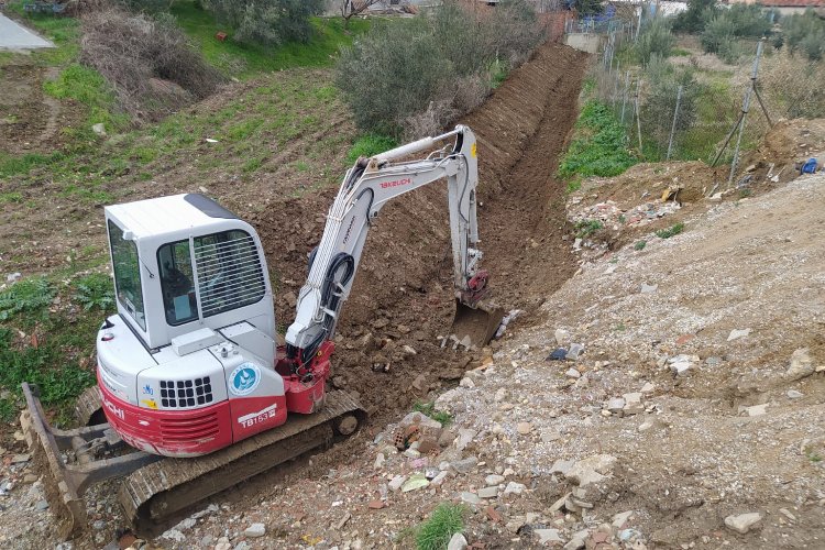 Manisa Çepnidere’de taşkınlara karşı önlem alınıyor -