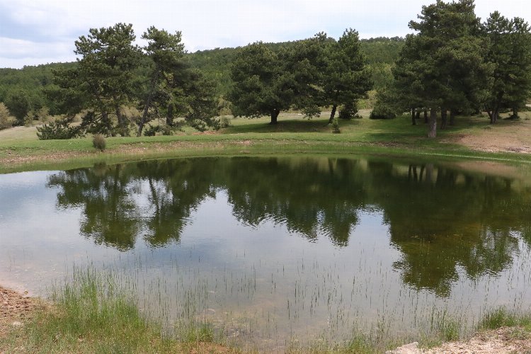 Manisa Fundacık'ın HİS göleti hazır -