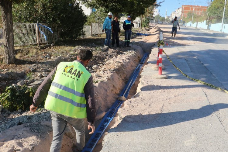 Manisa Gördes'te altyapı çalışmaları yarılandı -