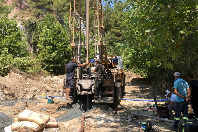 Manisa Gördes'te sağlıklı içme suyu yeni sondaj -