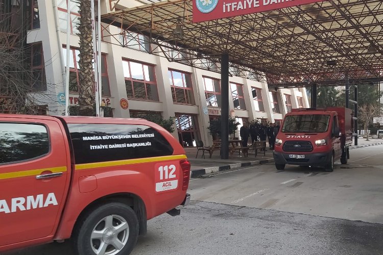 Manisa İtfaiyesi Antalya için yola çıktı -