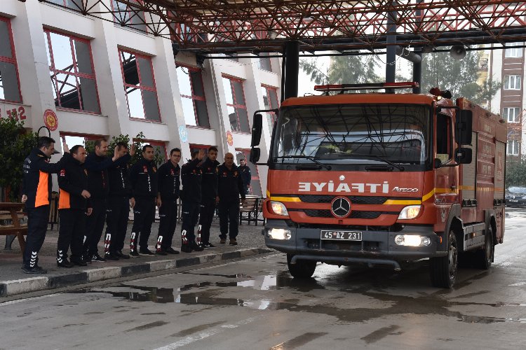 Manisa İtfaiyesi, Kahramanmaraş'ta çadır kentte hazır kıta -
