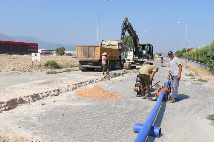 Manisa Karaali'ye 6 kilometrelik içme suyu hattı -