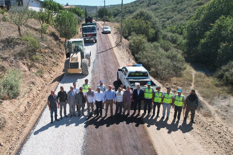 Manisa Köprübaşı'na 12 kilometrelik asfalt -