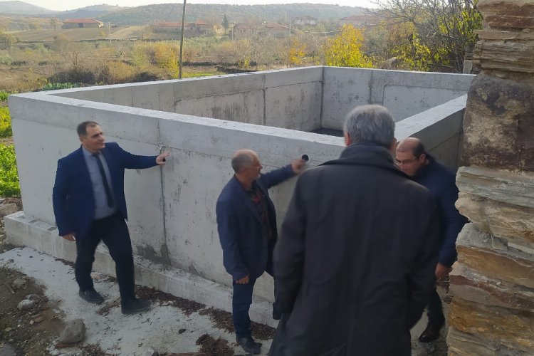 Manisa Kula'ya 50 metreküplük tarımsal havuz -