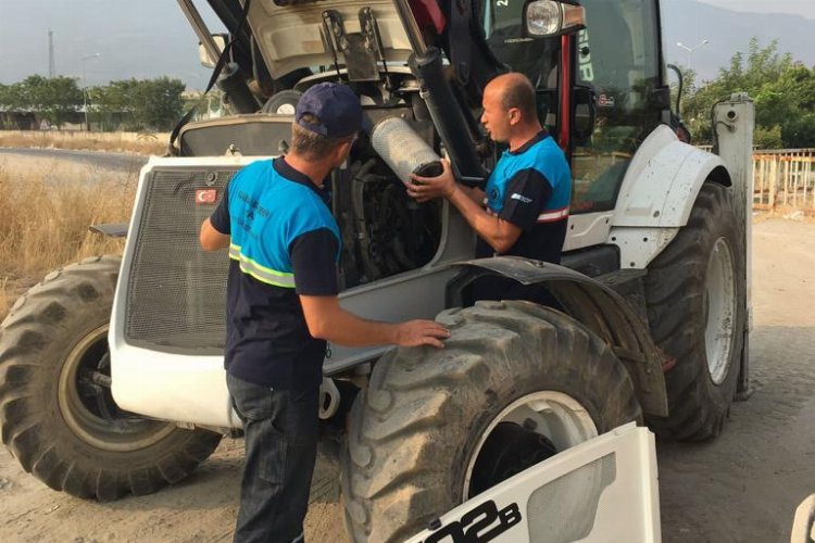 Manisa MASKİ'den mobil bakım onarım -