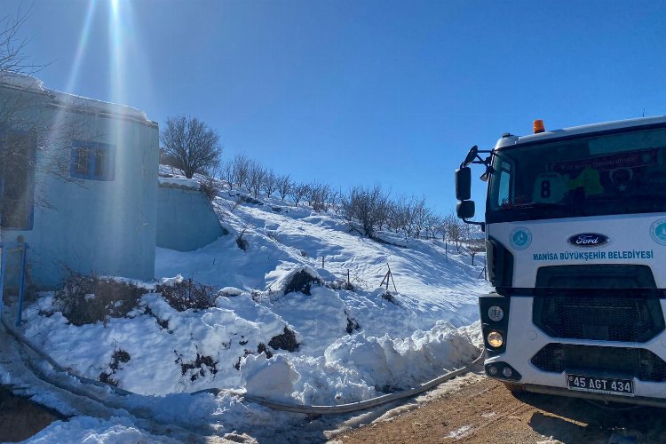 Manisa MASKİ, Malatya köylerine tankerlerle su taşıyor -