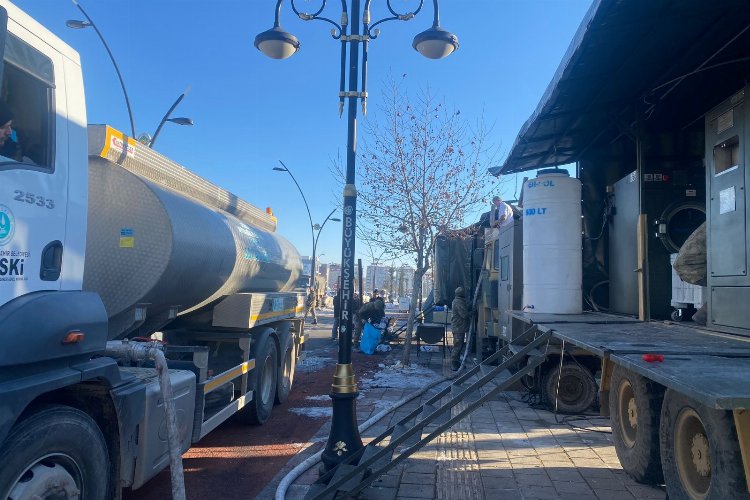Manisa MASKİ, Malatya MASKİ'ye destek veriyor -