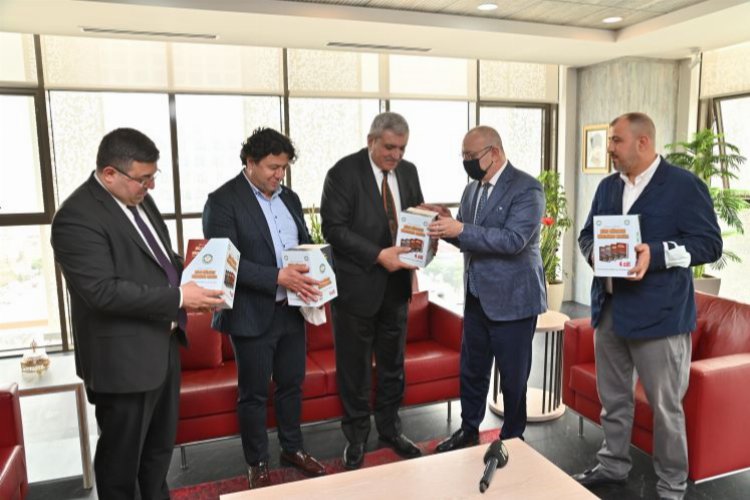 Manisa MYK üyesi Çiftçi'den Başkan Ergün'e ziyaret -