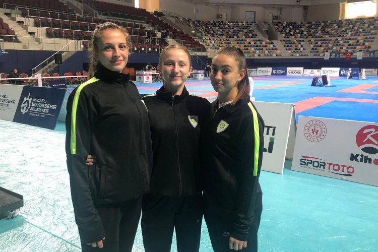 Manisa'nın 'milli'leri Karate 1 Serias A Kocaeli etabında -