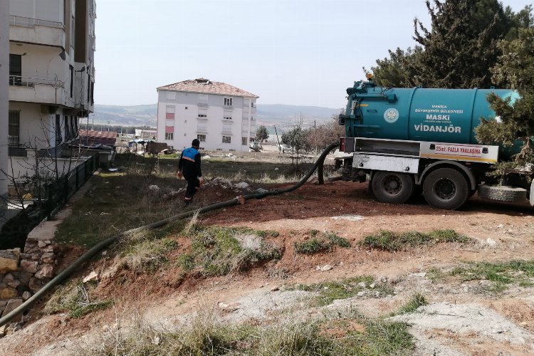 Manisa, Pazarcık’taki altyapıyı sürdürüyor -