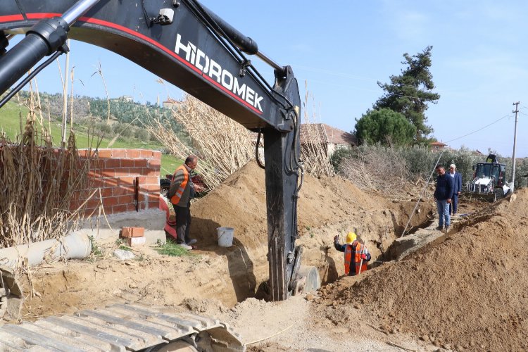 Manisa Salihli'de altyapı çalışmaları başladı -