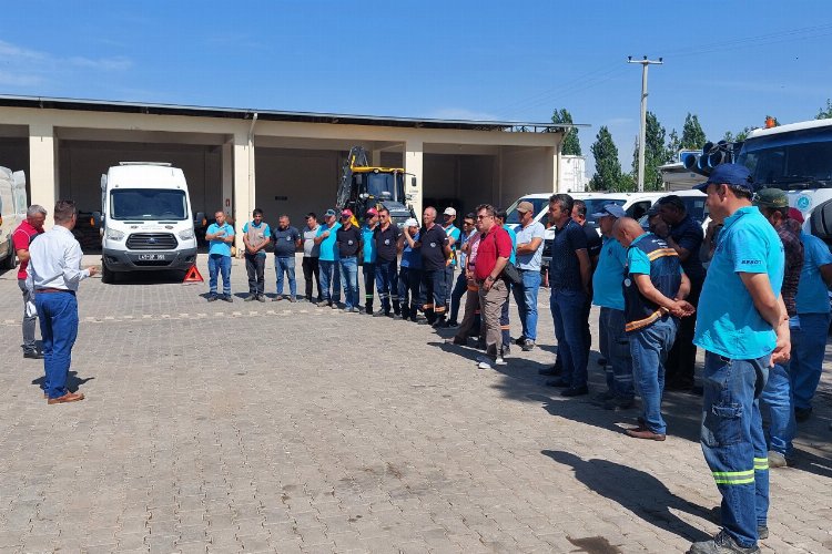 Manisa Salihli'de MASKİ'den hizmet içi eğitim -