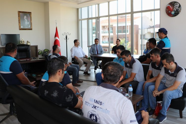 Manisa Salihli'de MASKİ'den çalışma ziyareti -