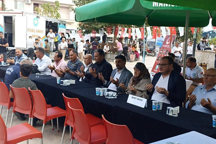 Manisa Sarıgöllü şehitlerini untumadı -