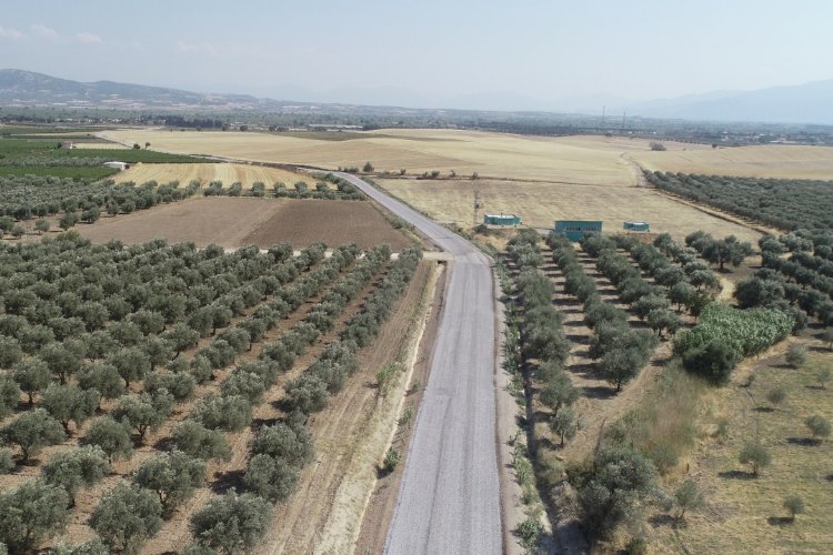 Manisa Saruhanlı'nın yolları genişletiliyor -
