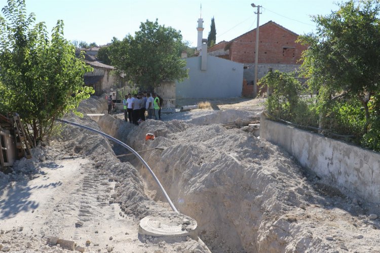 Manisa Selendi'de Zıraman alt yapısı yenileniyor -