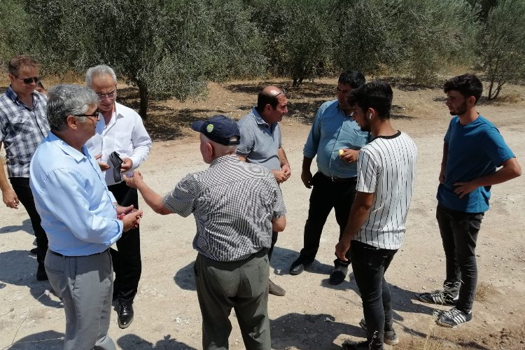 Manisa Soma'da bin 159 dekarlık alana 'kapalı' sulama -