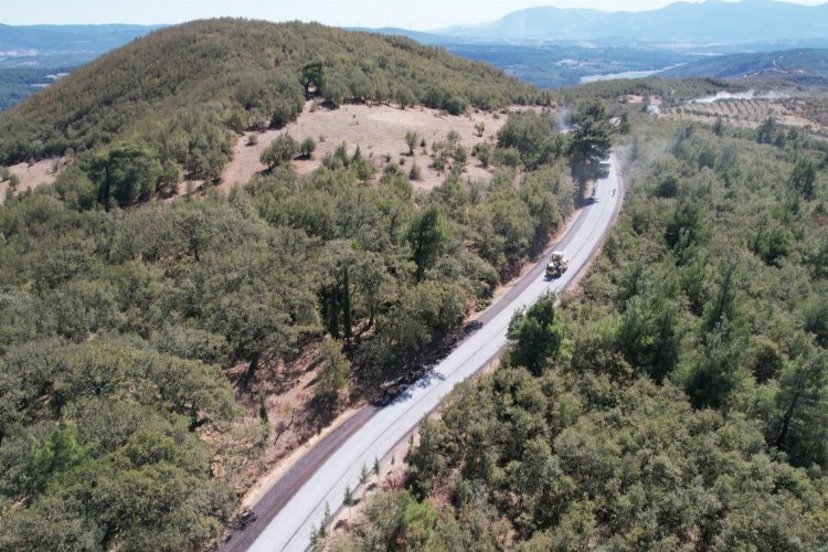 Manisa Soma'da sathi kaplamalar sürüyor -