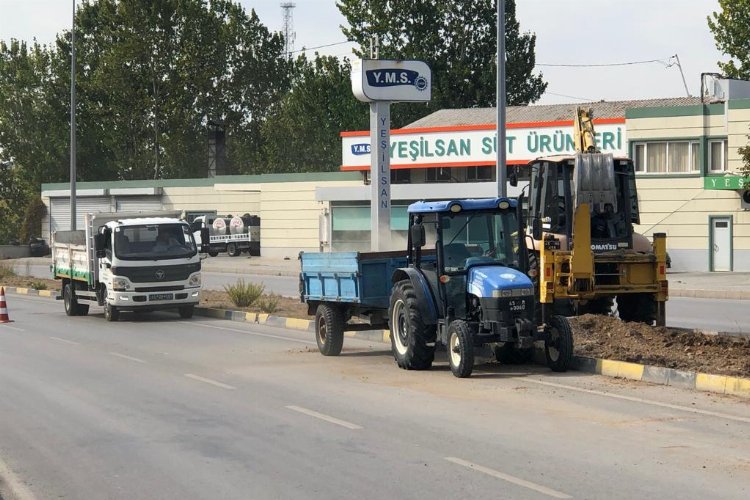 Manisa Soma'ya kurakçıl peyzaj -