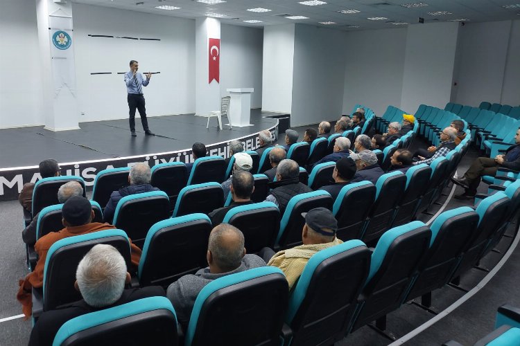 Manisa Turgutlu'da arıcılara kışlatma eğitimi -