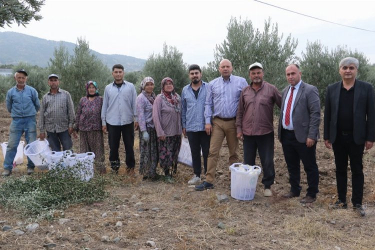 Manisalı üreticilere Büyükşehir desteği Saruhanlı'da sürdü -
