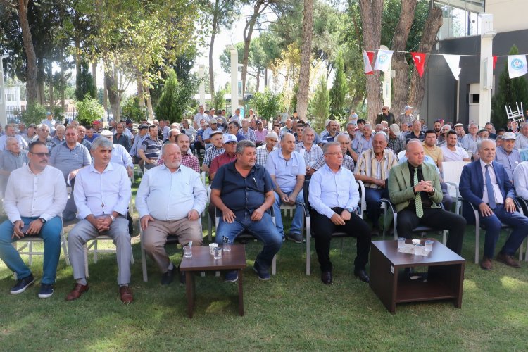 Mansia Saruhanlı üreticilere kasaları teslim edildi -