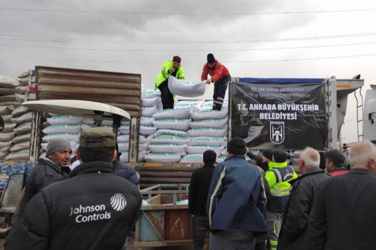 Maraş ve Adıyaman üreticilerine yem desteği -