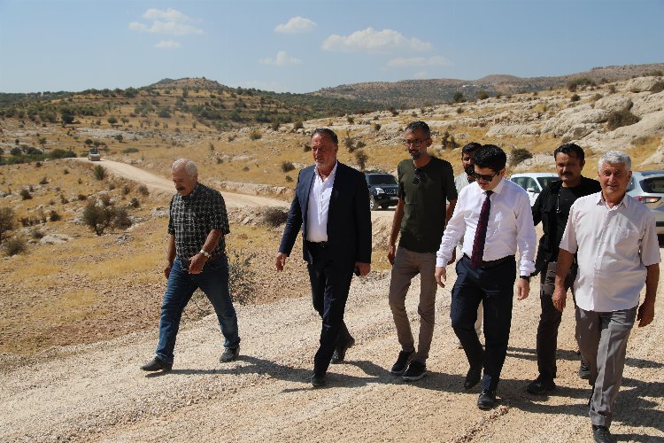 Mardin Cevizpınar Mahallesi'nde yol çalışmaları başladı -