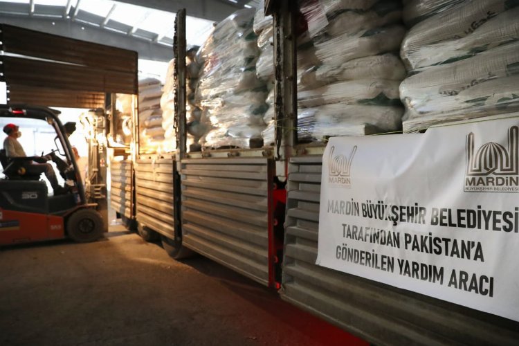 Mardin’den Pakistan’a yardım eli -