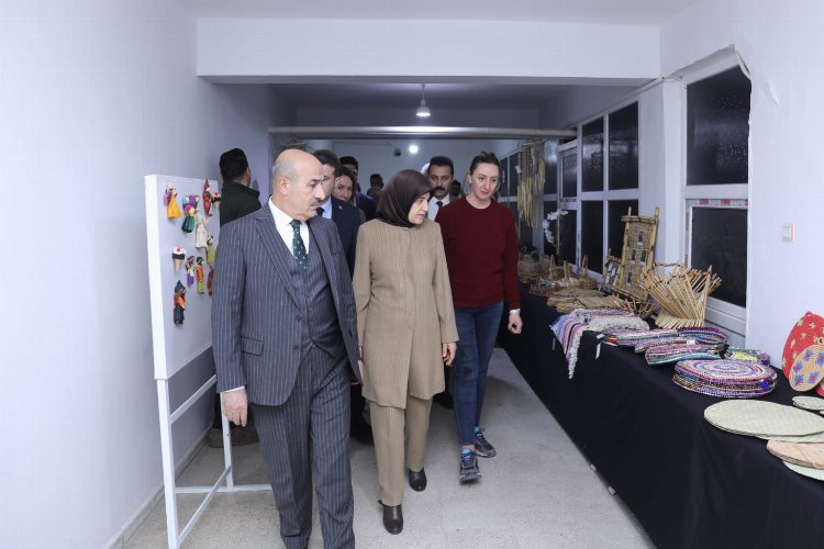 Mardin Valisi'nden kadın kooperatiflerine ziyaret -